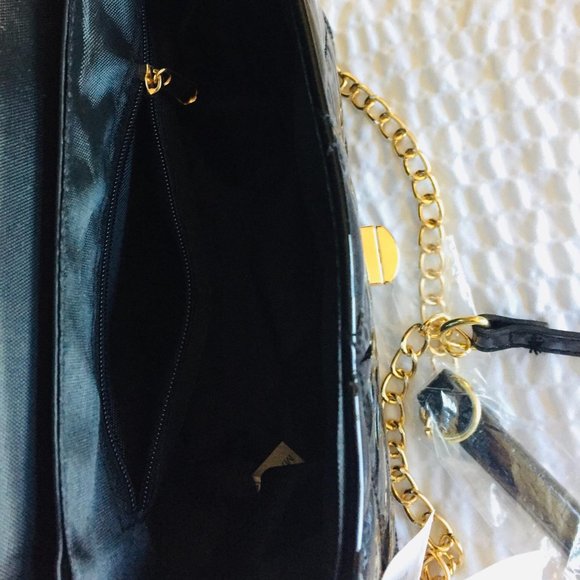 Vegan Est. 2005 Black Cross Body Mini Bag - Picture 14 of 16